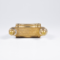 Collier de serrage en U fileté plaqué cuivre pour système de mise à la terre, connecteur de câble de tige de terre résistant à la corrosion, protection contre la foudre