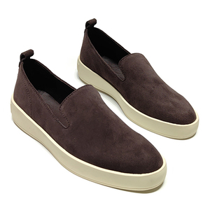 Nuevos Zapatos de Mujer de Cuero Genuino de Ante con Suela de Goma, Mocasines Casuales Cómodos de Piel de Vacuno con Punta Redonda y Suela Gruesa - Product Image 3