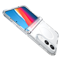 Étui pour iPhone Duo, coque de téléphone portable magnétique robuste pour iPhone Duo avec protection de charnière pliable LM022