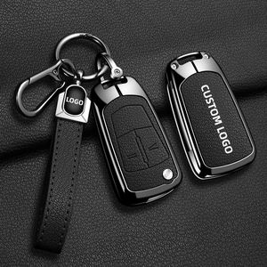 Convient à l'<span class=keywords><strong>Opel</strong></span> Key Fob Case for Antara, Zafira, Vectra, Astra, <span class=keywords><strong>Insignia</strong></span> - Remote Control Protective Metal Cover with Buckle - Product Image 1