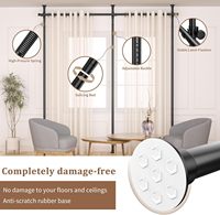 YIJIALE Diviseur de pièce pliable Diviseur de pièce portable à hauteur réglable