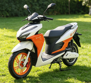 Scooter électrique élégant de 1200 W, batterie au lithium longue portée, cyclomoteur électrique urbain avec frein à disque pour adultes - Product Image 4