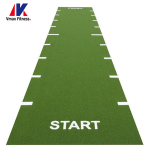Usine directe Gym Fitness accessoires sport tapis de sol vert rouge gazon artificiel - Product Image 3