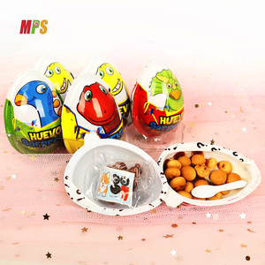 Đồ Chơi Kẹo Trứng Nhỏ Nhiều Màu Vui Nhộn Bán Sỉ Trung Quốc Với Bánh Quy Sô Cô La Bên Trong - Product Image 4