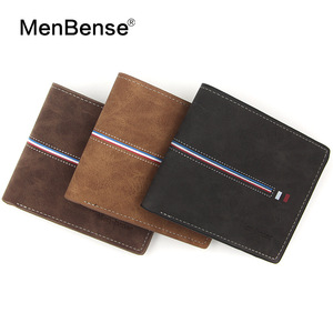 Hot Sale New Men's <strong>Wallet</strong> Short, Multi-Card and Multi-Function Youth Fashion Casual Sanded <strong>Wallet</strong> - Product Image 5