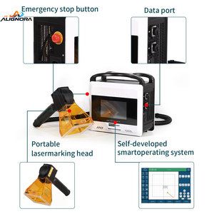 Handheld Laser Fiber Marking Machine Portable Laser Marking Machine Expiration Date Logo <b>Mini</b> Laser <b>Printer</b> - Product Image 2