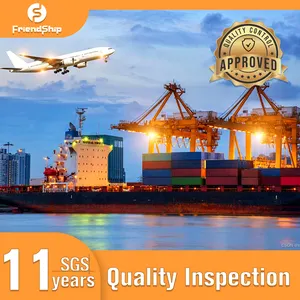 Service à guichet unique d'inspection/transport/entreposage de qualité de conteneur d'expédition 20GP/40GP vers l'Europe/États-Unis/Australie
