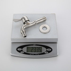 Grifo Extendido de Acero Inoxidable 304 con Acabado Cepillado para Montaje en Pared para Fregadero de Cocina - Product Image 2