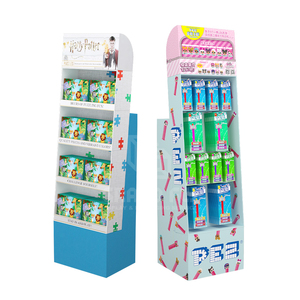 Các Tông Tùy Chỉnh Khuyến Mãi Sản Phẩm Sóng Tầng Hiển Thị Rack Quảng Cáo <span class=keywords><strong>POP</strong></span> Giấy Các Tông Bán Lẻ Hiển Thị Đứng Kệ - Product Image 2