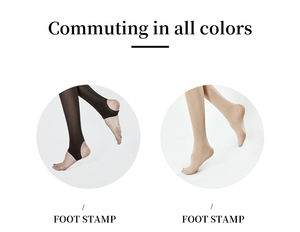 Medias de moda de cintura alta para <span class=keywords><strong>mujer</strong></span> Medias de invierno cálidas de terciopelo sexy Medias de talla grande Pantimedias Técnicas sin costuras Patrón sólido-para - Product Image 6