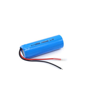 Rechargeable lithium-ion battery 14500 single cell <span class=keywords><strong>3</strong></span>,7 V 14500 1400mAh - Product Image 3