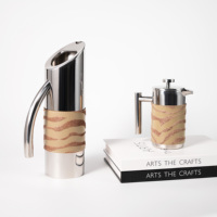 Cafetière à café en acier inoxydable avec accent en crin de cheval pour la maison, café, brassage, presse française