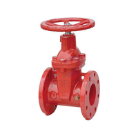   Vanne de régulation approuvée FM pour système d'incendie, accessoires de protection de tuyauterie pour bâtiments industriels