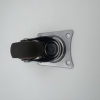 Roue pivotante industrielle en acier inoxydable Efon de qualité supérieure, capacité de charge de 60 kg, roulement à billes de précision, roue pour meubles