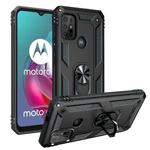 Moto G Play 2021 Telefoon Hoesje Stylus Puur Schokbestendig Zakje Met Ringhouder Combo Hybride Pantserhoes Voor Moto G 5G 2022 Hoesjes