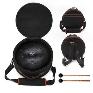 Pioggia di montagna naturale Note musicali percussioni Set 5.5 "-14" acciaio tamburo lingua cristallo fatto a mano strumento musicale C D E E F G B C - Product Image 5