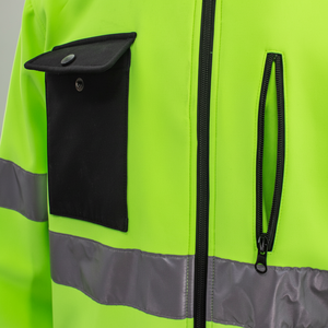 เสื้อมีฮู้ด Hi Viz เสื้อทำงานผ้ากันน้ำ - Product Image 1