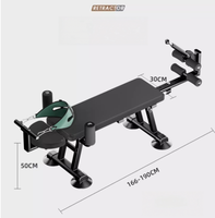 Appareil intelligent électrique transfrontalier de stretching pour allonger les jambes, traction cervicale et lombaire, pliable, avec cadre en acier, unisexe, pour la maison