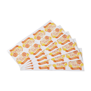 Wholesale Oem High Quality Bottle Packaging <b>Waterproof</b> <b>Label</b> 4 Separated Color Logo <b>Label</b> Eco Friendly - Product Image 1