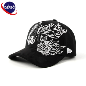 QZFSO Custom Gorras Curved Brim <b>Hat</b> Unstructured Men Women 5 Panel Sports 3d Embroidery Patch Baseball Caps <b>For</b> Outdoor Daily - Product Image 1