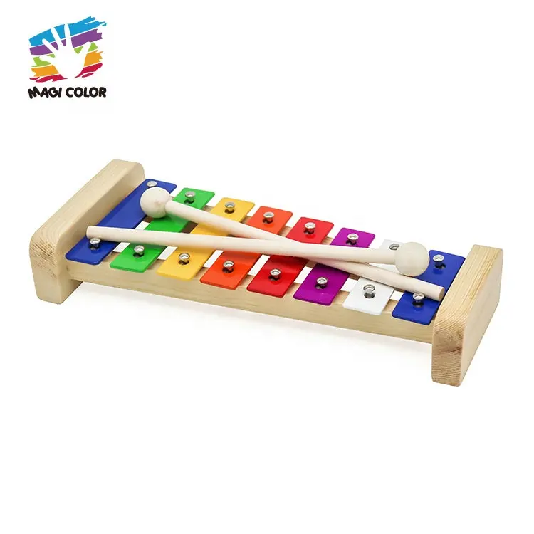 Kids Music Instrument Educational Musical Instrument Colorful Wooden Xylophone Toy For Kids W07C089