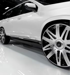 Jantes forgées <span class=keywords><strong>Happy</strong></span> Tiger personnalisées 1/2 pièce, jantes en alliage à motif floral, 18 19 20 21 22 23 24 pouces, 5X112 5X108 5X114.3 5X120, moyeux de rechange - Product Image 1