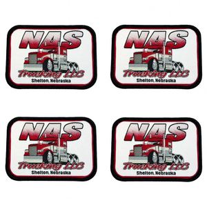 Parches Bulk New <b>Design</b> Custom Made Name Logo Woven Badges Patches for Clothing - Product Image 4