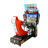 Simulateur de jeu vidéo d'arcade de course automobile