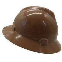 Tipo I Clase C G E Sombreros duros Sistema de trinquete Anti- Smash Anti-Impacto Cascos de ala grande Casco DE SEGURIDAD DE ALA completa Casco HDPE ABS