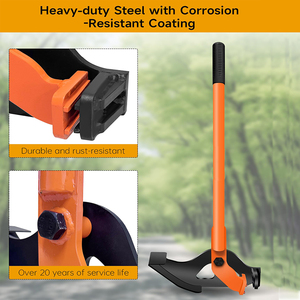 Estrattore <span class=keywords><strong>di</strong></span> Alberi JH-Mech Manuale a Leva per Tronchi da 1/4" - 3/4", Resistente e Salva-Fatica, in Acciaio al Carbonio Arancione - Product Image 2