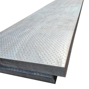 低碳钢镀锌方格钢板