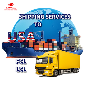 Transport multimodal à faible coût DDP DDU 20 pieds FCL conteneur fret aérien et maritime transitaire par agent de transport maritime vers les États-Unis - Product Image 1