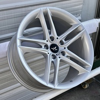 Rines de Aleación de Aluminio Forjado Ligeros WL de 18-22 Pulgadas, 5 Radios, Pintados, 5x112/5x130, 4 Piezas, Nuevos para Audi Q7 Cayenne