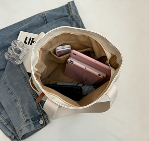 Bolsas de Lona Personalizadas con Logotipo Impreso, Bolsa de Compras Reutilizable de Lona con Diseño de Playa - Product Image 5