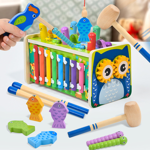 <span class=keywords><strong>Banc</strong></span> de martèlement en bois Montessori <span class=keywords><strong>Xylophone</strong></span> 12 + mois Jouet de martelage pour développement précoce des enfants <span class=keywords><strong>Xylophone</strong></span> ludique - Product Image 2