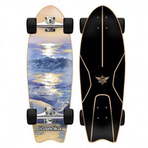 Planche à roulettes à 4 roues, planche à roulettes de rue, planche à roulettes de dérive, rip stick, snake board, <span class=keywords><strong>waveboard</strong></span> - Product Image 1