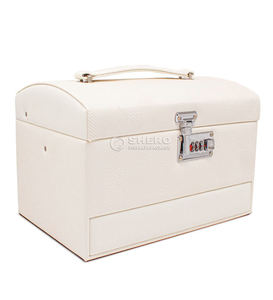 Organizador de Joyas Automático de Gran Capacidad con Diseño de Piel de Serpiente, Personalizado de Fábrica, Portátil, de Cuero PU, Caja de Almacenamiento de Joyas de Viaje - Product Image 6