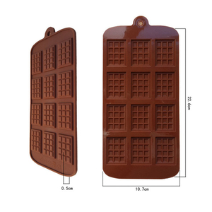 Silicone No. 12 Mold for Chocolate, Gummy Candy, Pastry, Candy Bar, Cake Decoration, Soap, <b>Baking</b> <b>Accessories</b> - Product Image 6