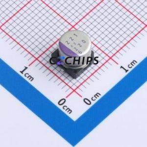 6SVPC220M Solid Capacitor SMD,D6.3xL6mm ( Capacitance: 220uF )( Precision: 20% Rated Voltage: 6.3V ) - Product Image 1