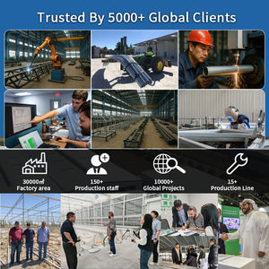 بيوت زراعية من البولي كربونات، هيكل بيت زجاجي، طقم بيت زجاجي كامل، الأكثر مبيعًا - Product Image 6