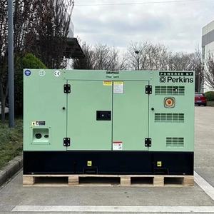 スーパーサイレントディーゼル発電機15kva20kva単相発電機110V/220Vパーキンスエンジン<span class=keywords><strong>15</strong></span> kw発電機ディーゼルサイレント - Product Image 1