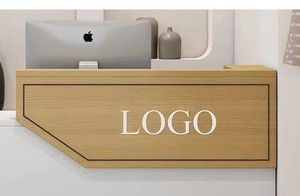 2025 Nail Salon Cashier's Latest Setup Salon Furniture Beauty Salon <b>Reception</b> Desk Store - Product Image 5