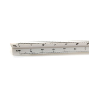 Regla Triangular de Ingeniería de Alta Calidad de 30 cm, 3 Colores, Diseño de Plástico para Dibujantes y Estudiantes - Product Image 4