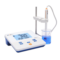 Aisaisi Rex PH-25-3C-3E-2F pH-mètre de bureau portable pour laboratoire, testeur d'acidité et de base avec précision de 0,01/0,001 pH