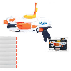 Pistolet jouet pour garçons avec balle en mousse souple cadeau enfant jeu de tir jouets de plein air enfants manuel pistolet à balle souple - Product Image 6