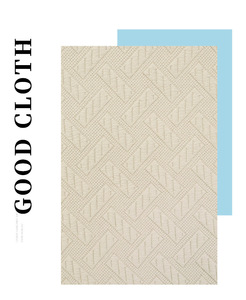 <strong>Rectangular</strong> Grid Interwoven Knitted Jacquard Fabric with Cotton Filling, 300g <strong>Polyester</strong> Elastic, Thick and Warm Hoodie Fabric - Product Image 5