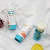 Tube cylindrique en carton 100 % biodégradable, coloré et au design élégant, pour baume à lèvres et déodorant en stick
