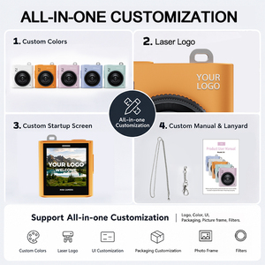 Mini caméra tendance 2,5K, 64MP, écran IPS 1,4 pouces, zoom 16X, port Type C, enregistreur vidéo portable pour débutants en vlogging sur YouTube - Product Image 4