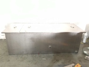 Séparateur d'eau d'huile 3TPH en acier inoxydable bon marché et <span class=keywords><strong>de</strong></span> haute qualité sans piège à graisse électrique - Product Image 5