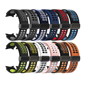 Bracelet Tschick pour <span class=keywords><strong>Samsung</strong></span> <span class=keywords><strong>Galaxy</strong></span> <span class=keywords><strong>Watch</strong></span> <span class=keywords><strong>5</strong></span> 4 44 40/4 classique magnétique boucle en D 46 <span class=keywords><strong>42mm</strong></span> Bracelet Sport <span class=keywords><strong>Galaxy</strong></span> <span class=keywords><strong>watch</strong></span> <span class=keywords><strong>5</strong></span> <span class=keywords><strong>pro</strong></span> 45mm Band - Product Image 1
